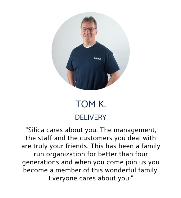 silica employee testimonial